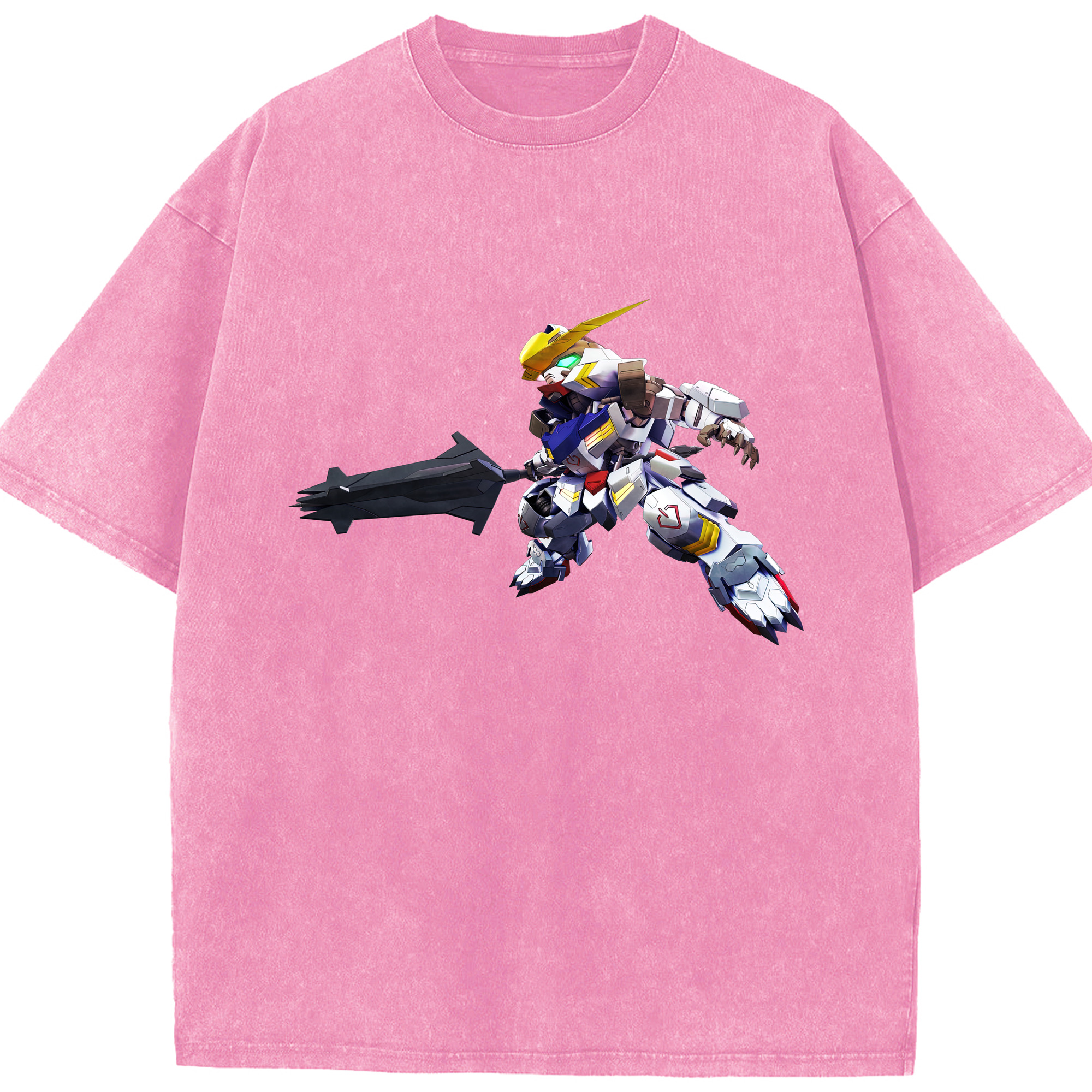 （画像用） 機動戦士ガンダム Mobile Suit Gundam 綿100% ヴィンテージ風 半袖Tシャツ（フロントプリント）